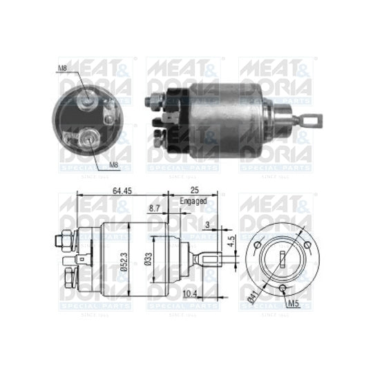 46041 Solenoid Switch, starter