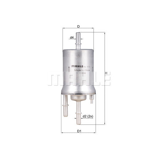 KL 572 Fuel filter