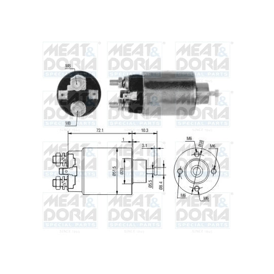 46297 Solenoid Switch, starter