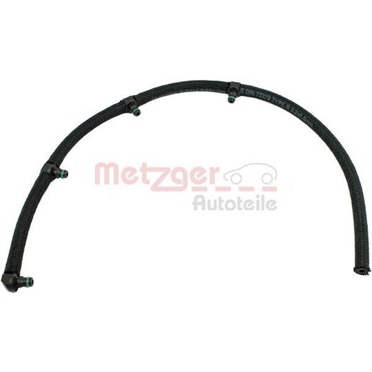 0840004 Hose, fuel overflow