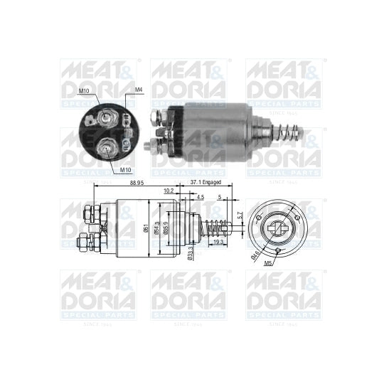 46268 Solenoid Switch, starter
