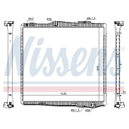 67290 Radiator, engine cooling