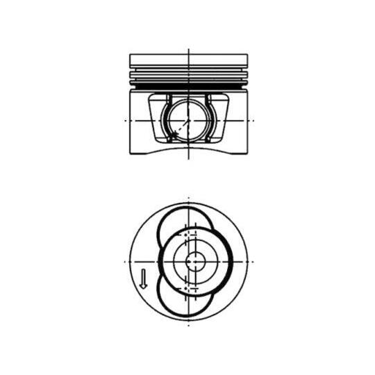 40 715 600 Piston