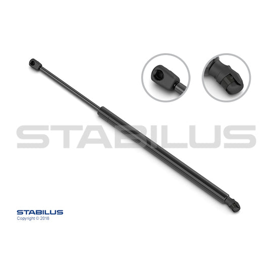 6474QO Gas Spring, boot-/cargo area