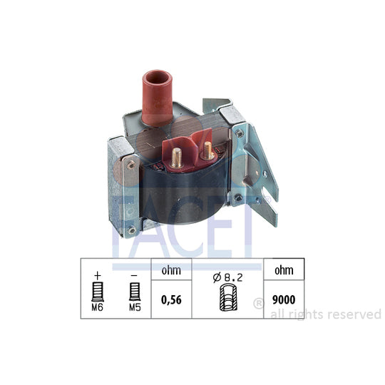 9.6080 Ignition coil