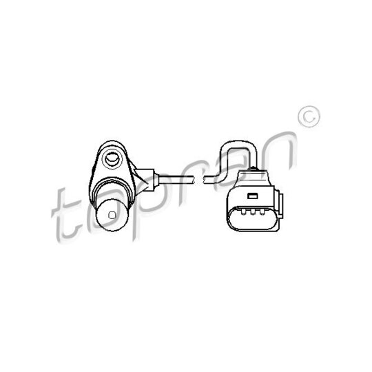 113 466 Sensor, crankshaft pulse