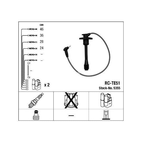 5355 Ignition Cable Kit