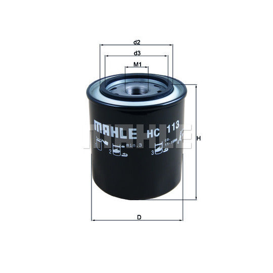 HC 113 Hydraulic Filter, automatic transmission