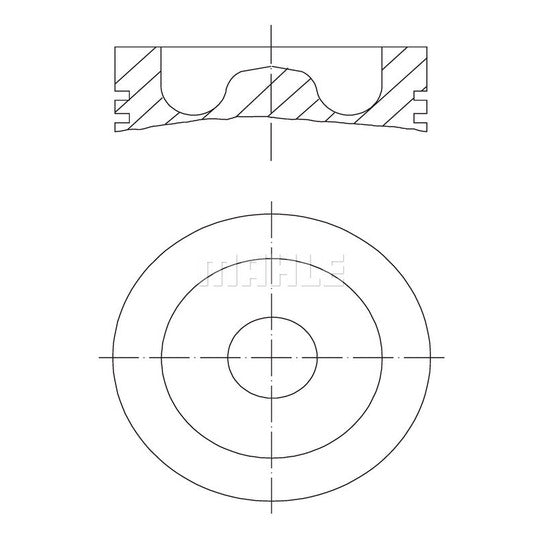 061 PI 00129 000 Piston