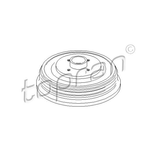 112 138 Brake Drum