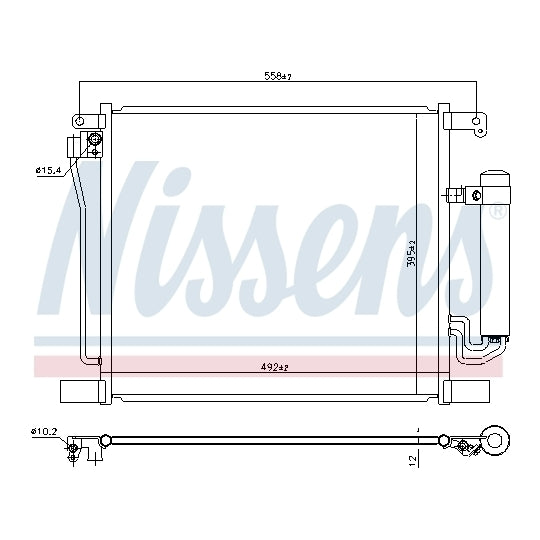 940929 Condenser, air conditioning