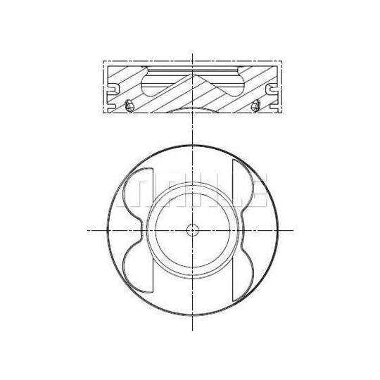 001 PI 00106 000 Piston