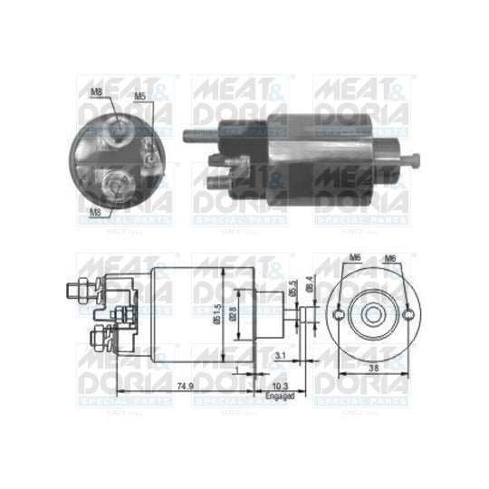 46029 Solenoid Switch, starter