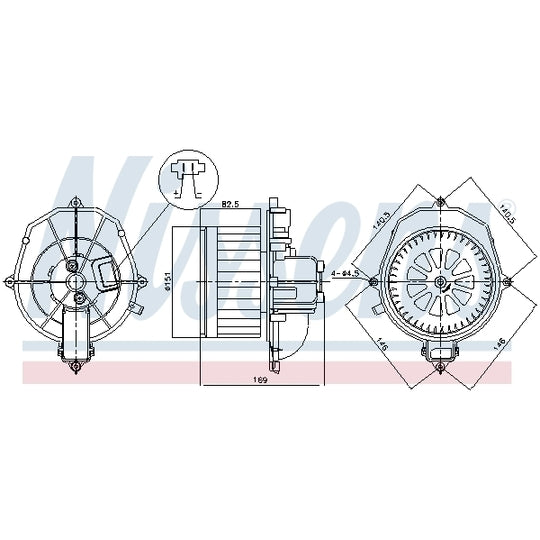 87518 Interior Blower