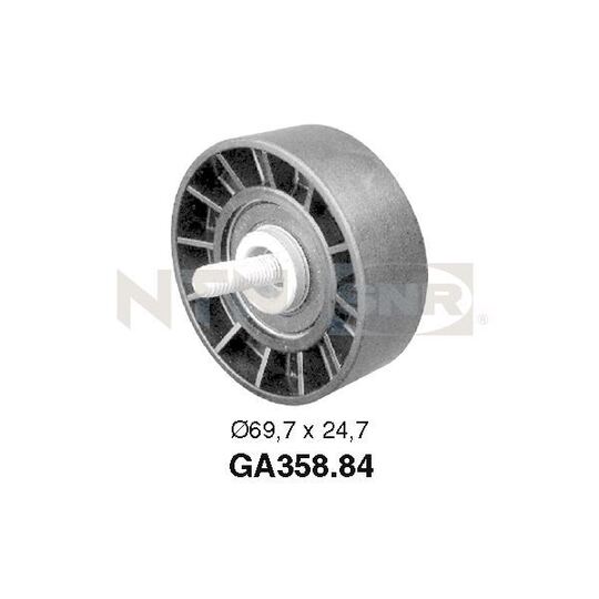 GA358.84 Tensioner Pulley, v-ribbed belt