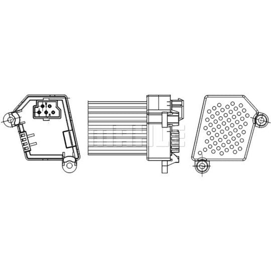 ABR 33 000S Regulator, passenger compartment fan