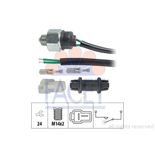 7.6225 Switch, reverse light