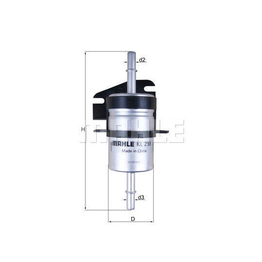 KL 238 Fuel filter