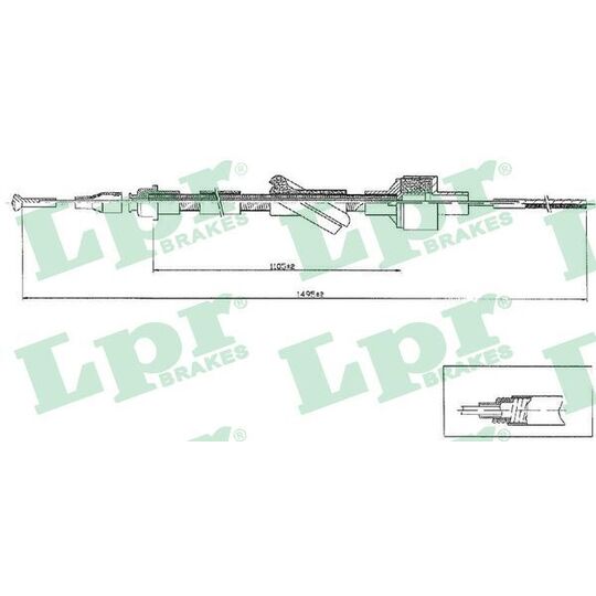 C0103C Clutch Cable