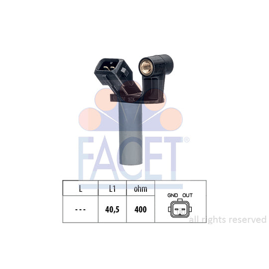 9.0307 Pulse Sensor, flywheel