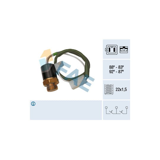 37830 Temperature Switch, radiator fan