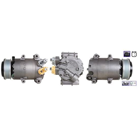 ACP999 Compressor, air conditioning