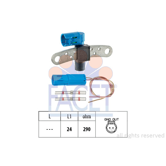 9.0540K Pulse Sensor, flywheel