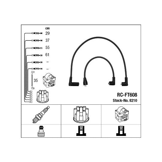 8210 Ignition Cable Kit