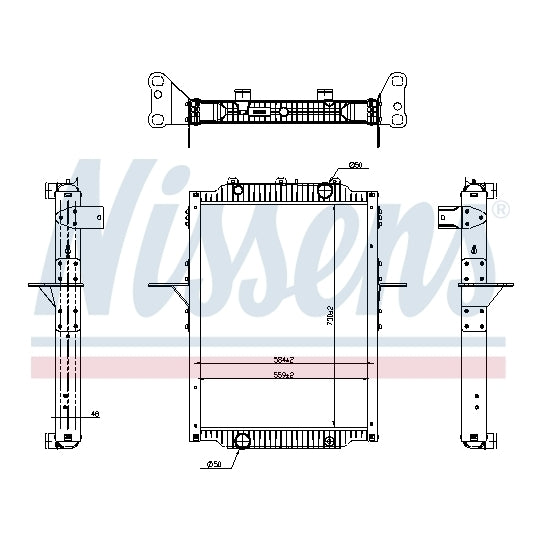 637879 Radiator, engine cooling