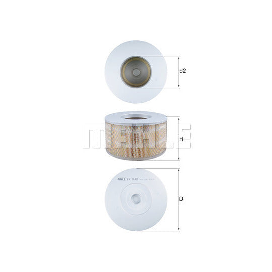 LX 1641 Air filter