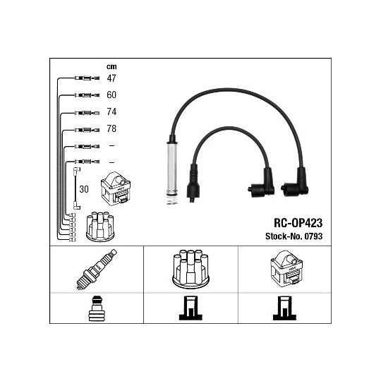 0793 Ignition Cable Kit
