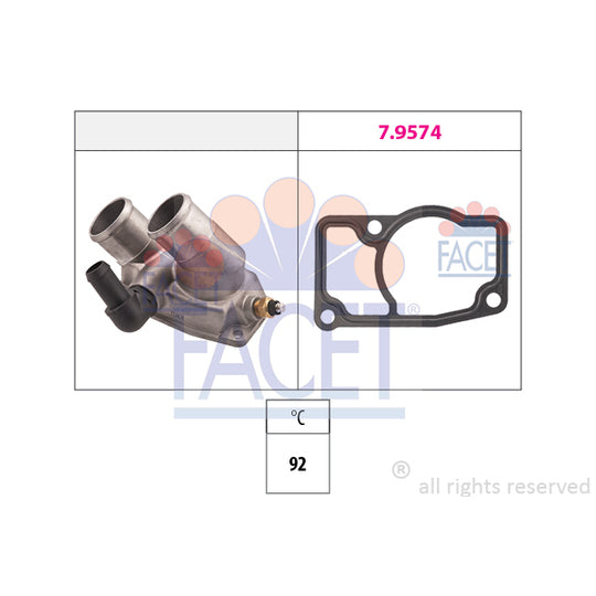 7.8346 Thermostat, coolant