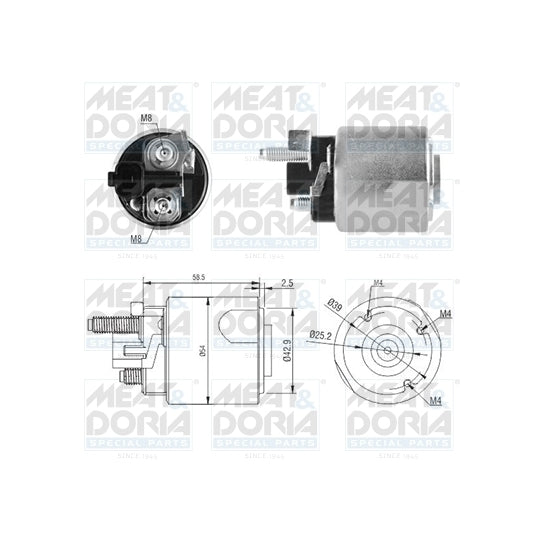 46224 Solenoid Switch, starter