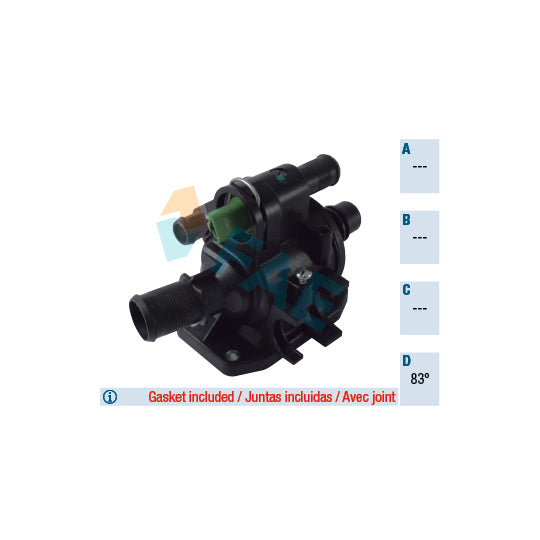 5306383 Thermostat, coolant