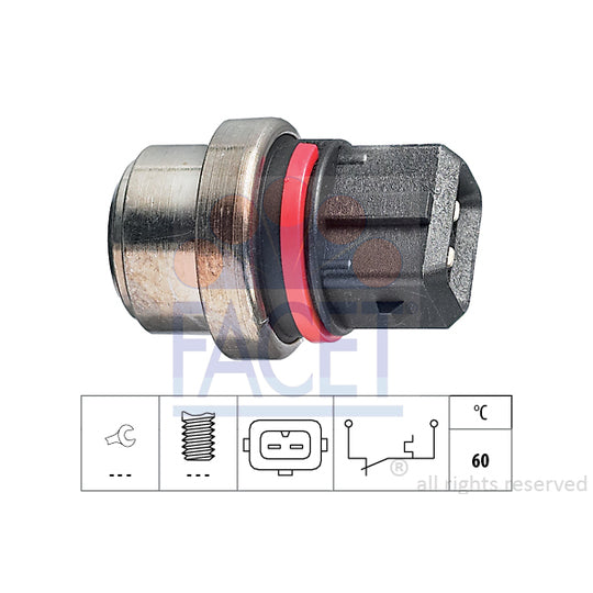 7.4075 Temperature Switch, coolant warning lamp