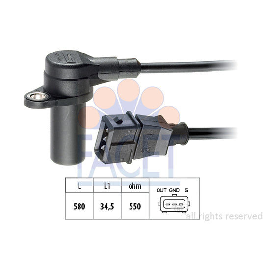9.0238 Pulse Sensor, flywheel