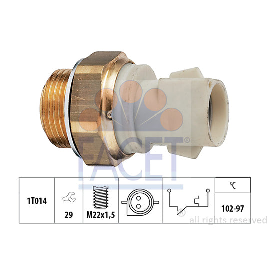 7.5137 Temperature Switch, radiator fan