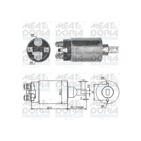 46143 Solenoid Switch, starter