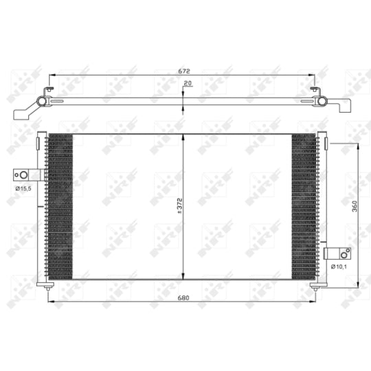35877 Condenser, air conditioning