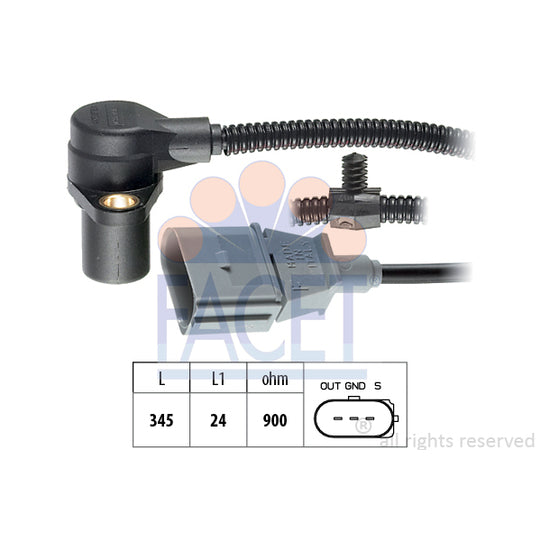 9.0287 Pulse Sensor, flywheel