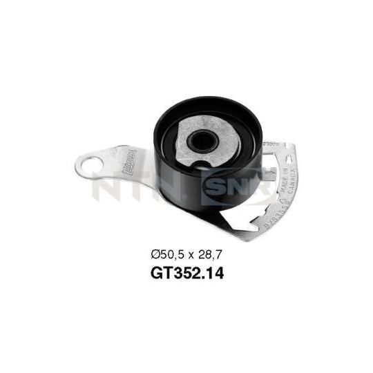 GT352.14 Tensioner Pulley, timing belt