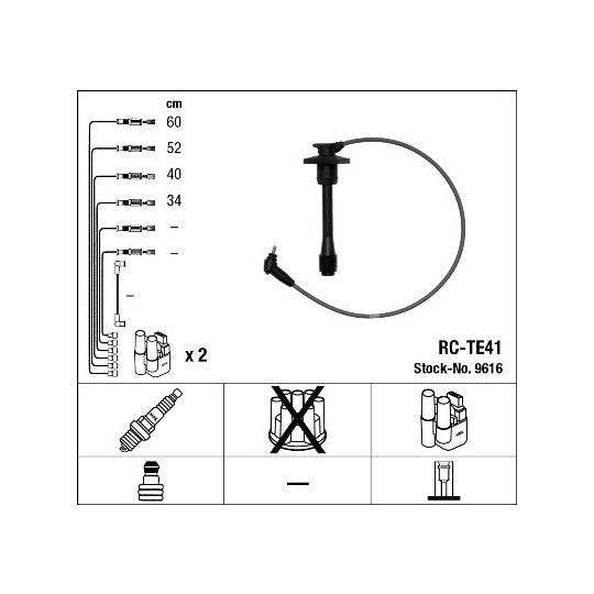 9616 Ignition Cable Kit