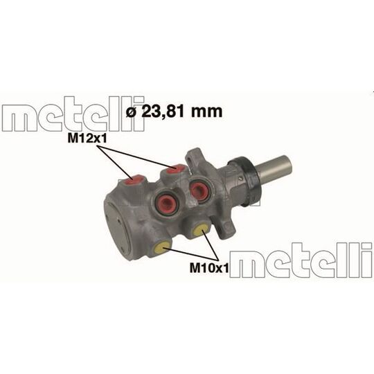 05-0312 Brake Master Cylinder