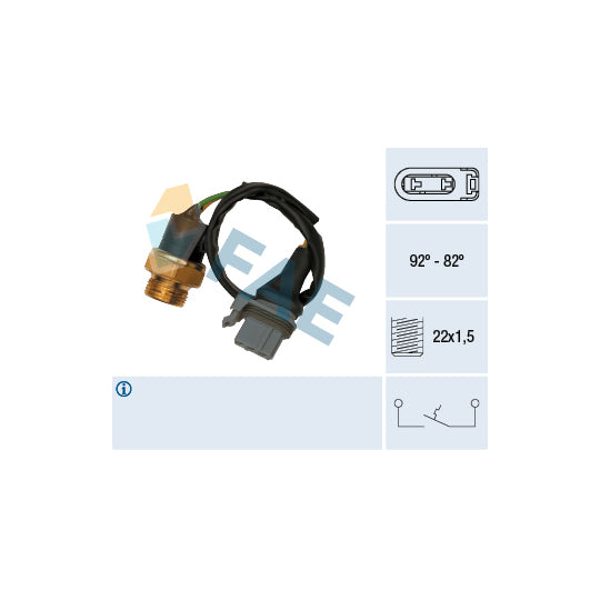 37510 Temperature Switch, radiator fan