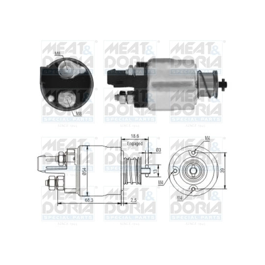 46158 Solenoid Switch, starter
