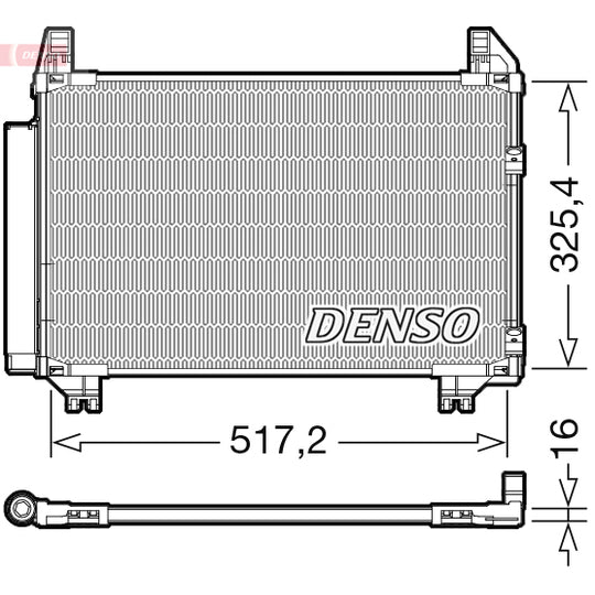 DCN50101 Condenser, air conditioning
