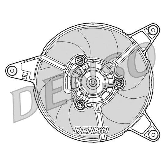 DER09090 Fan, radiator