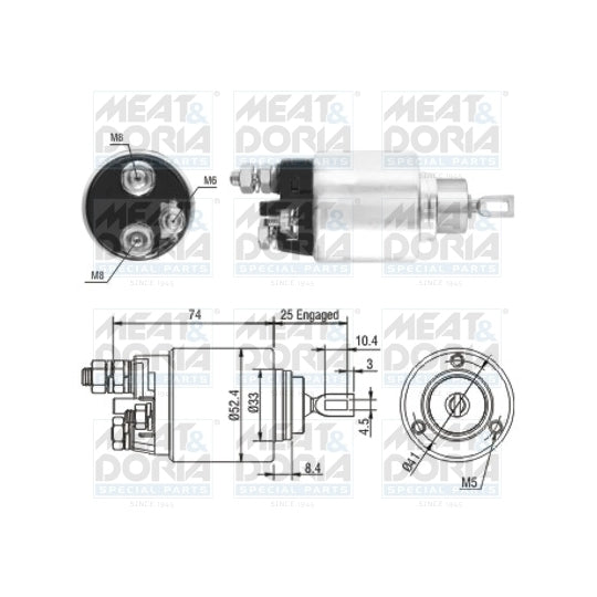 46144 Solenoid Switch, starter
