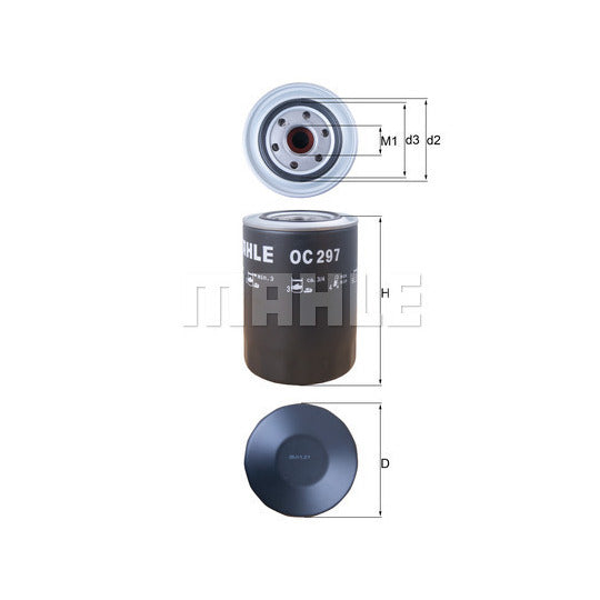 OC 297 Oil filter