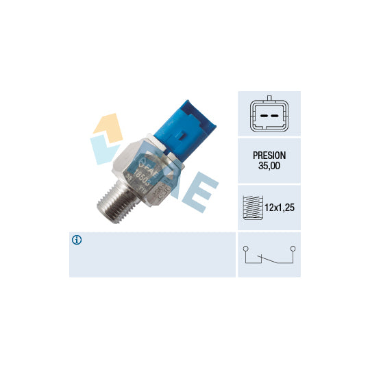 18503 Sender Unit, oil pressure